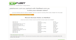 Desktop Screenshot of petshaven.com.au