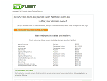 Tablet Screenshot of petshaven.com.au